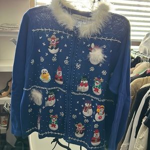Victoria Jones Christmas sweater